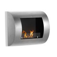 Ignis Ventless Bio Ethanol Fireplace Luna with Safety Glass