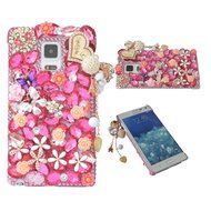 Note 4 Case,Yaheeda 3D Fashion Bling PC Hard Case for Samsung Galaxy Note 4 (2014) N6