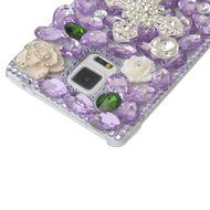 Note 4 Case,Yaheeda 3D Fashion Bling PC Hard Case for Samsung Galaxy Note 4 (2014) N7