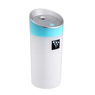 Soyan USB Cool Mist Ultrasonic Humidifier, 300ml Essential Oil Diffuser for Car/Home/Office (Blue) N3