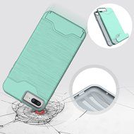 iPhone 7 Card Holder Case,Inspirationc Shockproof Anti-scratch Hard Shell Carrying Case Cover for iPhone 7 4.7... N6