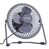 BTOOP 4 Inch Mini USB Desk Fan - Small - Black N13