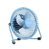 BTOOP 4 Inch Mini USB Desk Fan - Small - Black N14