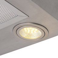 GHP 30" Stainless Steel Kitchen Wall Mount Range Hood w Glass Stove Vents N4