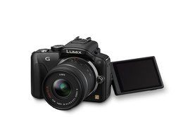 Panasonic LUMIX DMC-G3 16 MP Micro Four-Thirds Interchangeable Lens Camera with 3-Inch Free-Angle Touch-Screen... N14