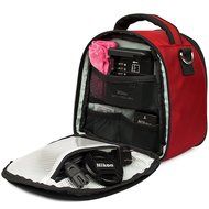 Laurel DSLR Camera Handbag for Panasonic Lumix DMC Series SLR Cameras, Grey N43