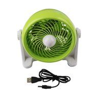 Vktech Mini Super Hand-held Mute USB/Battery Cooling Fan for Outdoor Sports Black (Black) N8
