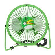 Greenery 360 Degree Rotation Mini Quietness Lightweight Metal Desktop Laptop PC USB Plug Charger Office Home Desk... N14