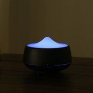 First 250ml Aroma Essential Oil Diffuser Wood Grain Ultrasonic Cool Mist Humidifier with 7 Color Changing LED... N5