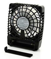 Welltop&reg; Mini Sqaure Electrical Rechargeable Fan Desktop Clip-on Fan Summer Cooler Electric Personal Fan Power... N8