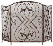Effie Metal Fireplace Screen