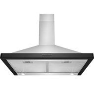 Perfetto Kitchen and Bath 30" Convertible Wall Mount Range Hood in Stainless Steel with Black Trim, LEDs and Push... N7