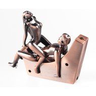 Creative Sexy Sex Women Men Couple Lover Windproof Refillable Cigarette Cigar Lighter Fire Starter with Sound... N8