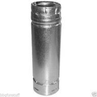 Simpson Dura Vent 3 In. Diameter Pellet Vent Pipe 60" 5 feet Section 3060