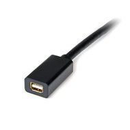 StarTech.com 3 ft DisplayPort to Mini DisplayPort 1.2 Video Cable Adapter M/F - DisplayPort 4k with HBR2 support... N3