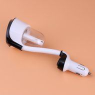Alloet New Mini USB Car Charger Air Humidifier Diffuser Oil Aroma Mist Purifier (White) N5