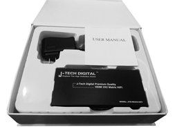 J-Tech Digital JTD-HD4X2-HIFI HDMI 4x2 Matrix Version 1.3 Certified for Full HD 1080p and Support 3D N14