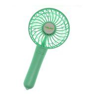 LIPPO Household USB Fan Portable Summer Cooling Fan 2-way Powered Convenient Mini Cooler (Palm-Leaf 183, Black) N16