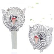 Portable USB Mini Fans with Umbrella Hanging and Metal Clip (Black) N20