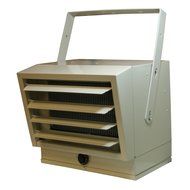 Ceiling-Mount Industrial Electric Heater - 7500 Watt, 31.3 Amp, 25,600 BTU