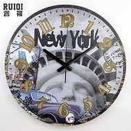Fashion living room large decorative wall clock modern design absolutely silent home watch wall 3d N5
