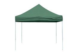 10x10 Straight Leg Pop-up Canopy, American Pride Cover, Black Roller Bag N6
