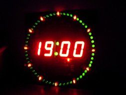 51 Rotating LED Unassembled Electronic Clock Kit DIY Hobby Electronic Kit for Challenge Learning Skill, IQ Development... N7