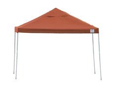 10x10 Straight Leg Pop-up Canopy, American Pride Cover, Black Roller Bag N7