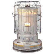 Kerosene Heater with 23,000 BTU Features Adjustable Heat Output and Safety Tip-Over Auto-Shutoff, Portable, Beige...