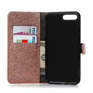 Badalink iPhone 7 Plus Wallet Case (5.5") Stand Flip Case Shiny Glitter PU Leather Case Shockproof Soft TPU Inner... N30
