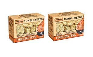 Frontier Tumbleweed Natural FireStarters - 2 Boxes of 16