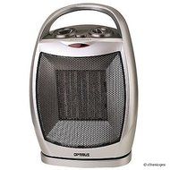NEW OPTIMUS 750/1500 W PORTABLE OSCILLATING CERAMIC SPACE HEATER with THERMOSTAT