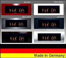 BIO ETHANOL FIRE PLACE MODEL TORNADO (Black) by "Fireplaces Manufacturer Mierzwa (DF-Shopping, Germany)"