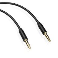 AUKEY Audio Cable 3.5mm Premium Auxiliary 4ft Aux Audio Cable for Headphones, iPods, iPhones, iPads, Home or Car... N5