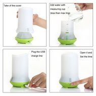 Purp Pie Ultrasonic Mist Essential Oil Air Humidifier aromatherapy machine for Home - Automatic Shut-off- LED... N4
