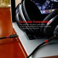 AUSDOM 3.5mm Premium Auxiliary Audio Cable Male to Male for All 3.5mm-Enables Devices,iPhones,iPads,iPods,Car... N6