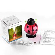 Tosangn Beetle LED Air Diffuser Aroma Premium Atomizer Humidifier (Red) N5