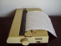 Okidata Microline 184 Turbo 9 Pin Printer With Test Print N6