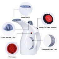 Handheld Steamer Mini Garment Steamer Portable Facial Steamer, Steam Humidifier Handy Vapor Steamer, Iron Steamer... N7