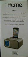 iHome dual alarm clock: wake, sleep and charge your iPod (iH22SX) N4