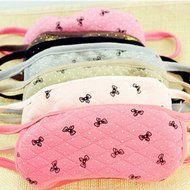 Spritech(TM) 5 Pcs Fashion Warm Cotton Bowknot Deaign Mask Anti Dust Mask Anti-fog Mask Earloop Face Mask Safety... N4