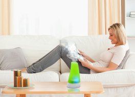 PureGuardian 300ml Output per Day Ultrasonic Cool Mist Aromatherapy Essential Oil Diffuser with Color Changing... N7