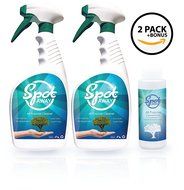 (2-Pack + Concentrate Refill) Scent Free Environmentally Safe All-Purpose Biodegradable Cleaner by SpotAway, Non-Toxic... N3
