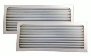 2 Hamilton Beach Air Purifier Filter Fits True Air Air Purifier 04383, True Air Glow Allergen Reducer 04385, TrueAir...