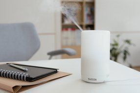 TAKSON Portable Essential Oil Diffuser,Aromatherapy Diffuser Ultrasonic Air Humidifier with 4 Timer Settings Anti-dry... N3
