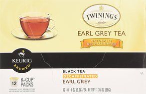 Twinings Earl Grey Decaf Tea Keurig K-Cups, 48 Count N4