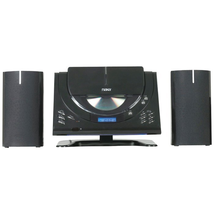 NAXA Electronics NS-433 Digital CD Micro System with AM/FM Stereo Radio
