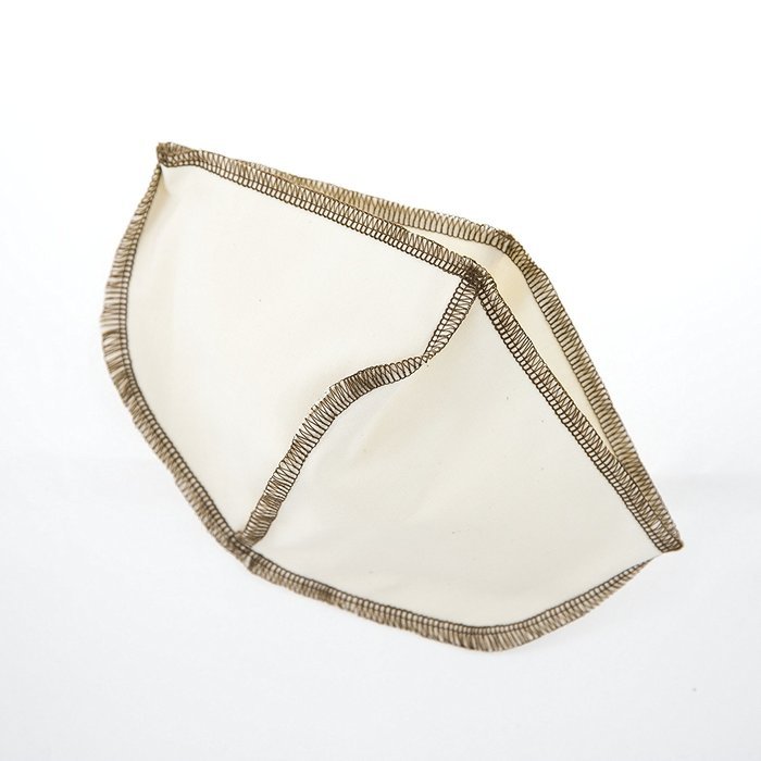 CoffeeSock Basket 6-12 cup- GOTS Certified Organic Cotton Reusable Coffee Filters. N4
