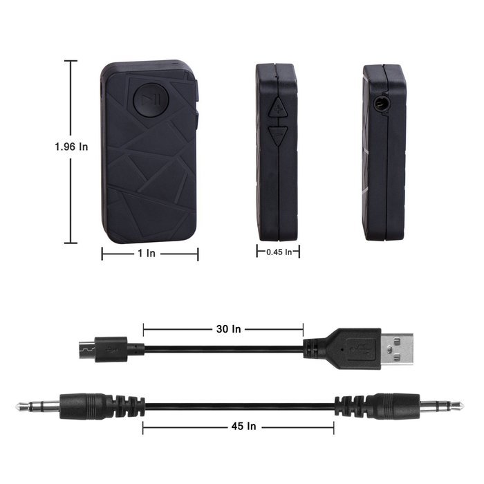 Xcellent Global Wireless Bluetooth V4.1 Music Audio Receiver N2