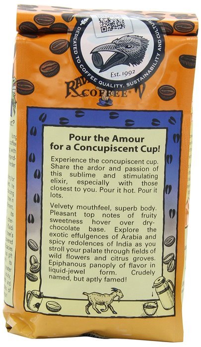 Raven's Brew Whole Bean 3 Peckered Billy Goat Blend,Dark Roast 12-Ounce Bags (Pack of 2) N3